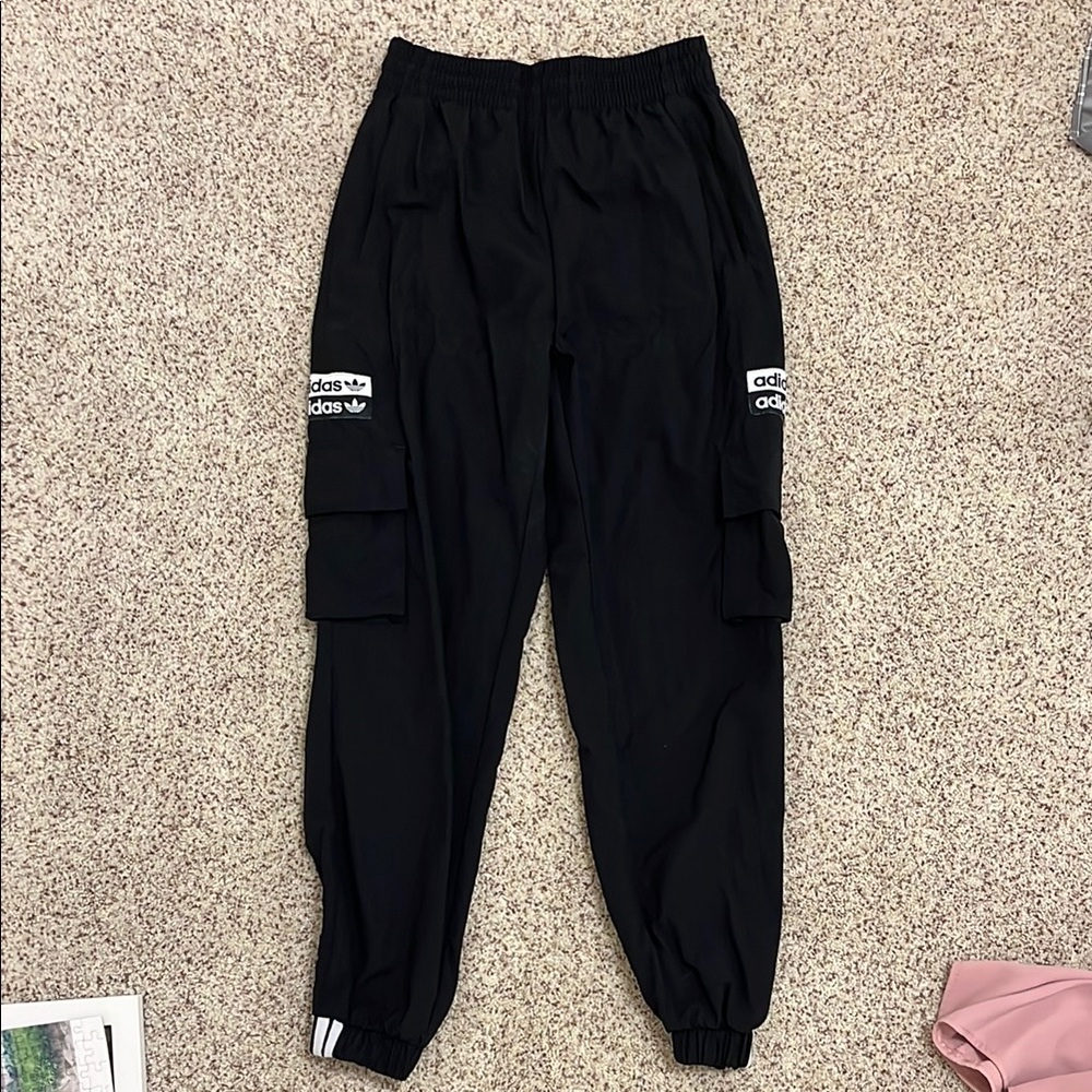 Adidas Cargo Pants in Black